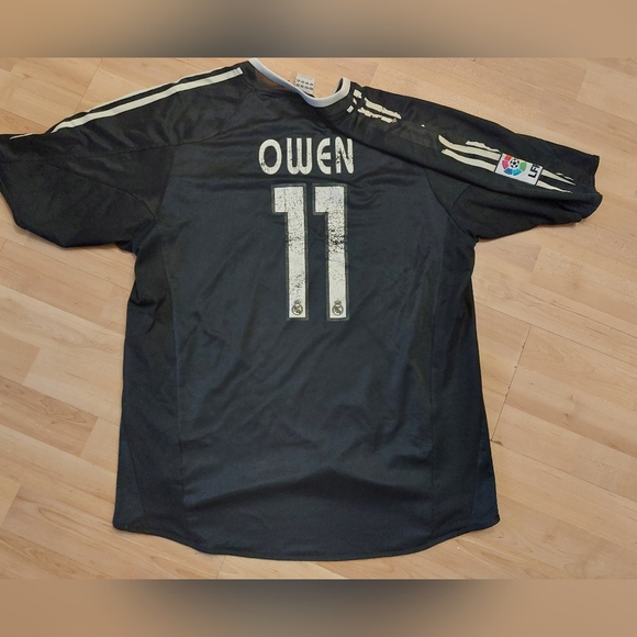 FC Real Madrid jersey 2004-05 Away Football Shirt  11 OWEN  adidas vintage - Picture 8 of 9